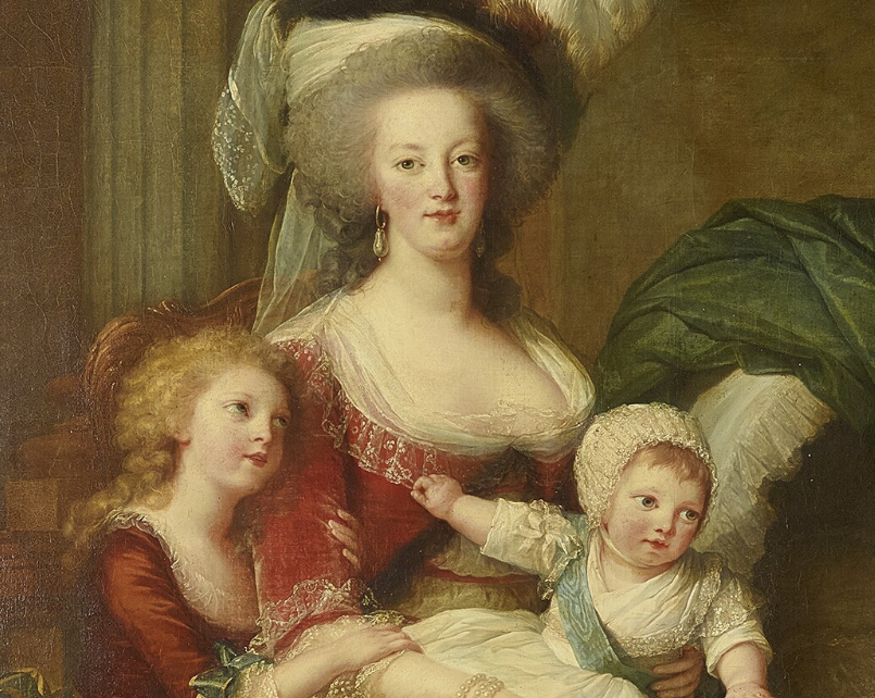 marie antoinette as a baby